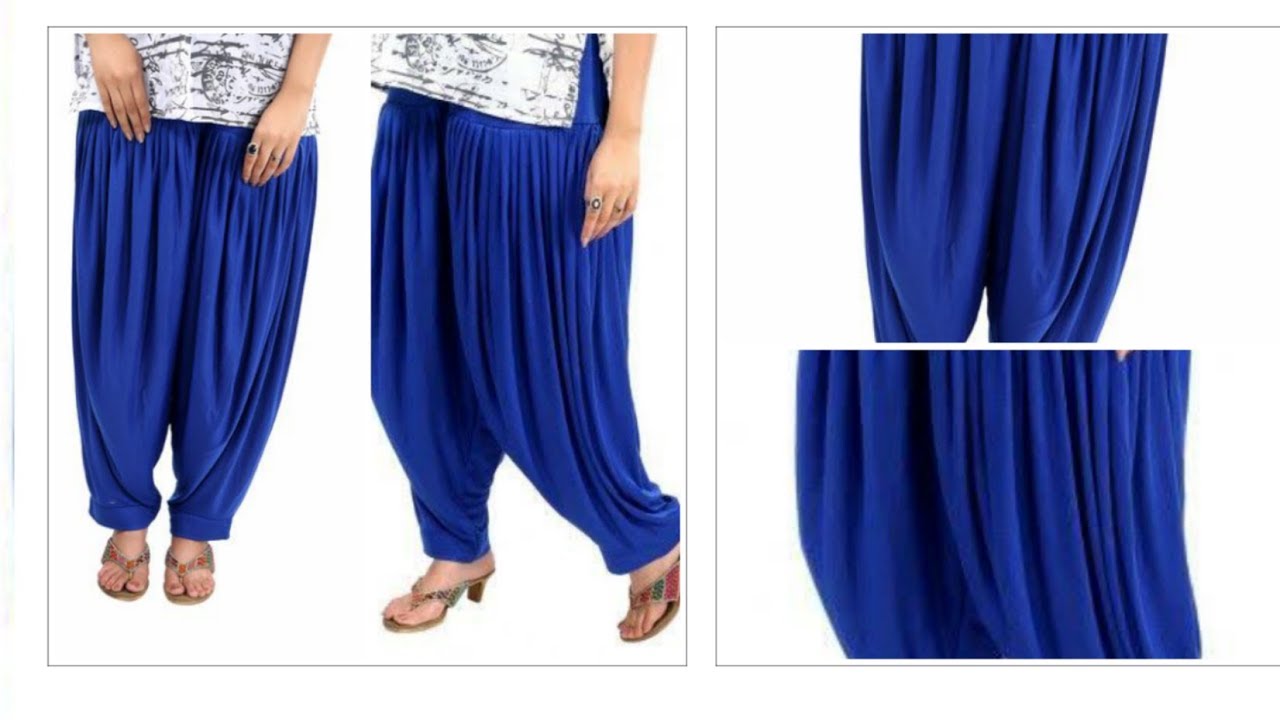 Pattiyala pant cutting and stitching easy method