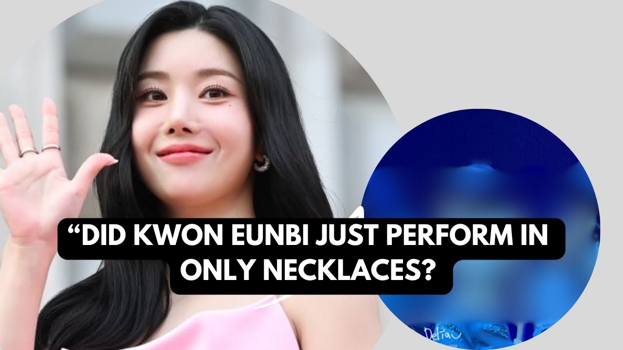 Kwon Eunbi’s Bold Nude Illusion Outfit Turns Heads at Her 2025 Concert. 