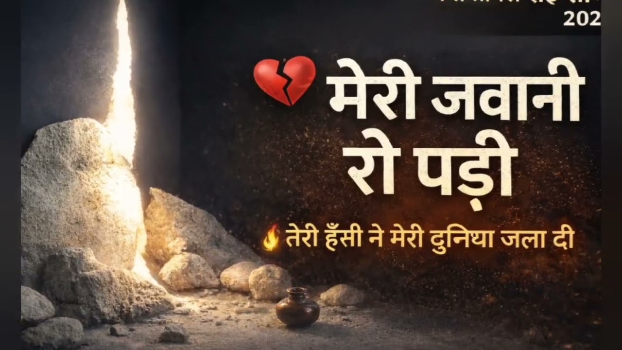 मेरी जवानी रो पड़ी 💔 ऐसा दर्द पहले कभी नहीं सुना होगा | Heart Touching Sad Song 2026 | रुला देने 😭😭😭