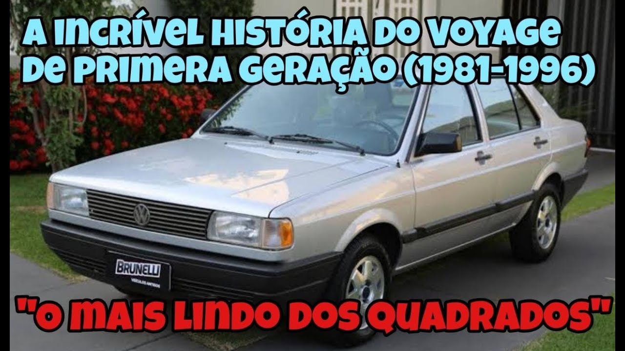 A história do Voyage de primeira geração (1981-1996)
