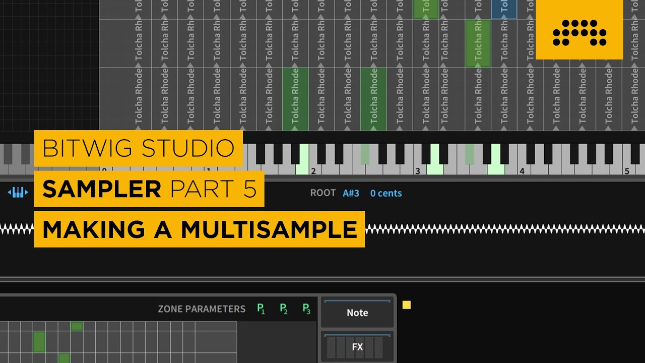 Making A Multisample [Bitwig Studio | Sampler | Part 5/6]