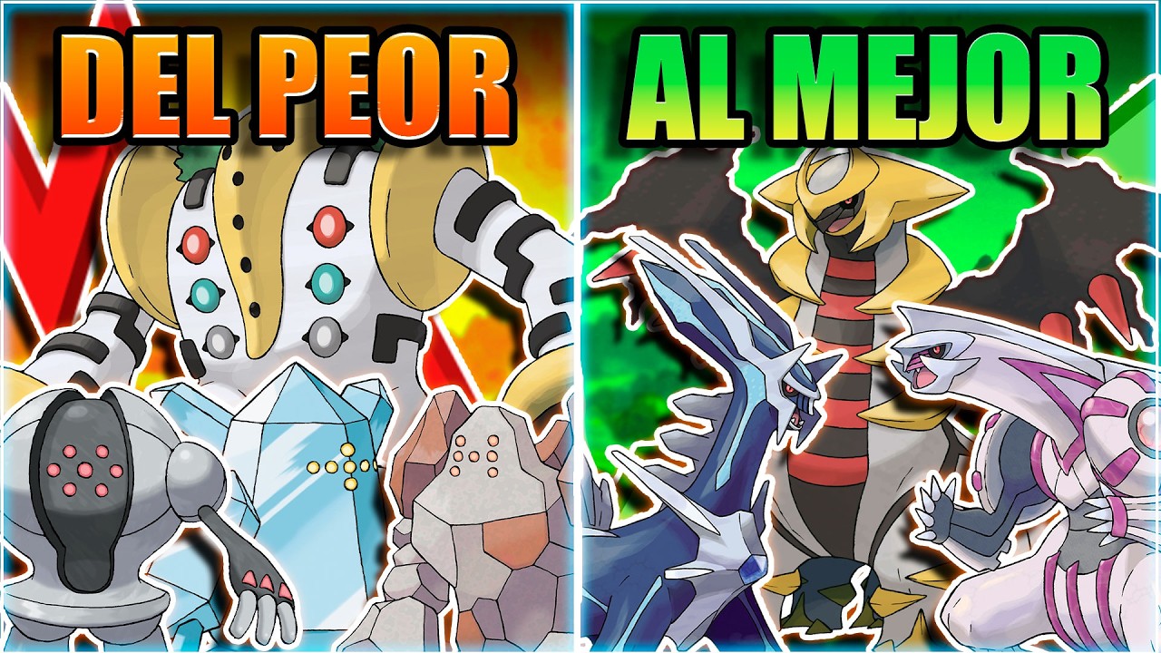 TODOS los GRUPOS de LEGENDARIOS DEL PEOR AL MEJOR