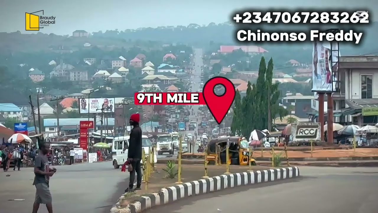 9TH MILE ENUGU : Industrial Hubs and Strategic Transportation junction - A Town of water and Traders
