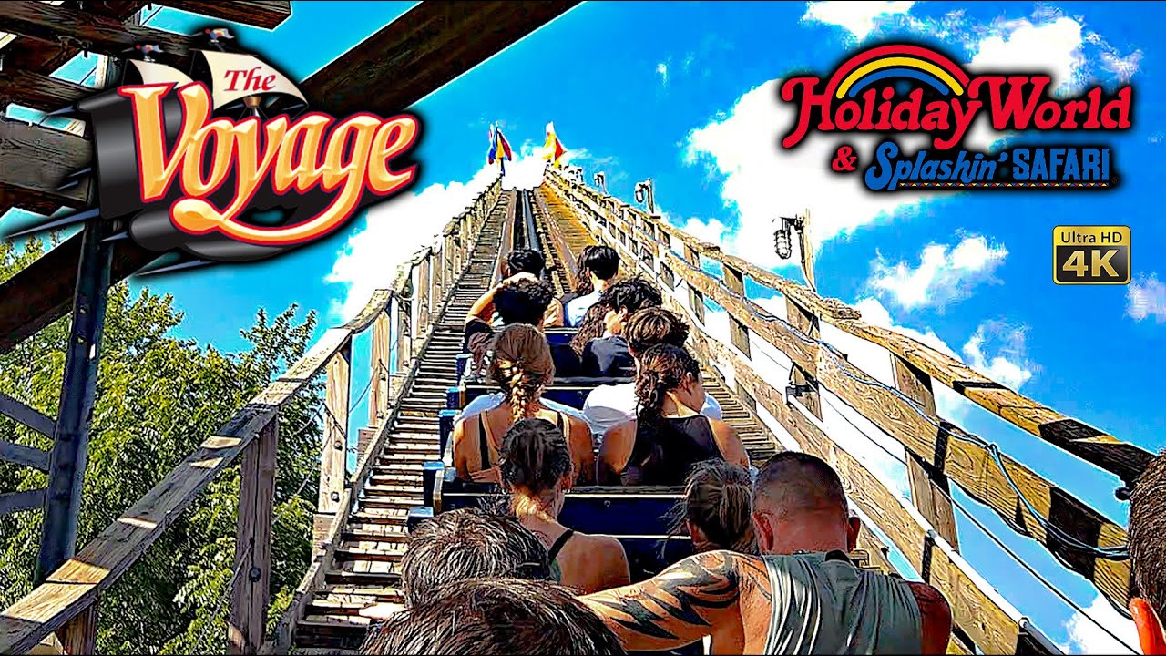 2025 The Voyage Roller Coaster On Ride 4K POV Holiday World & Splashin' Safari