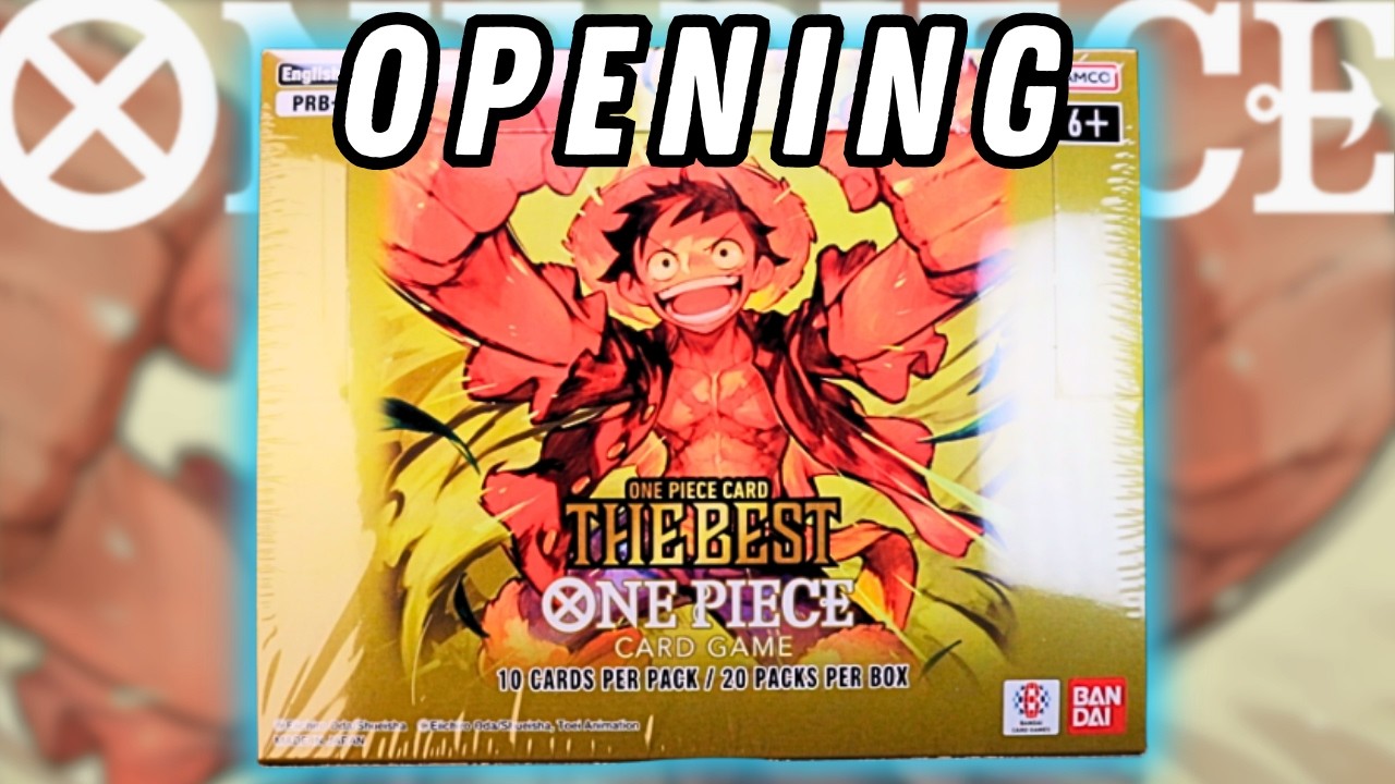 OPENING PRB01 BOOSTER BOX - One Piece Premium Booster THE BEST Set