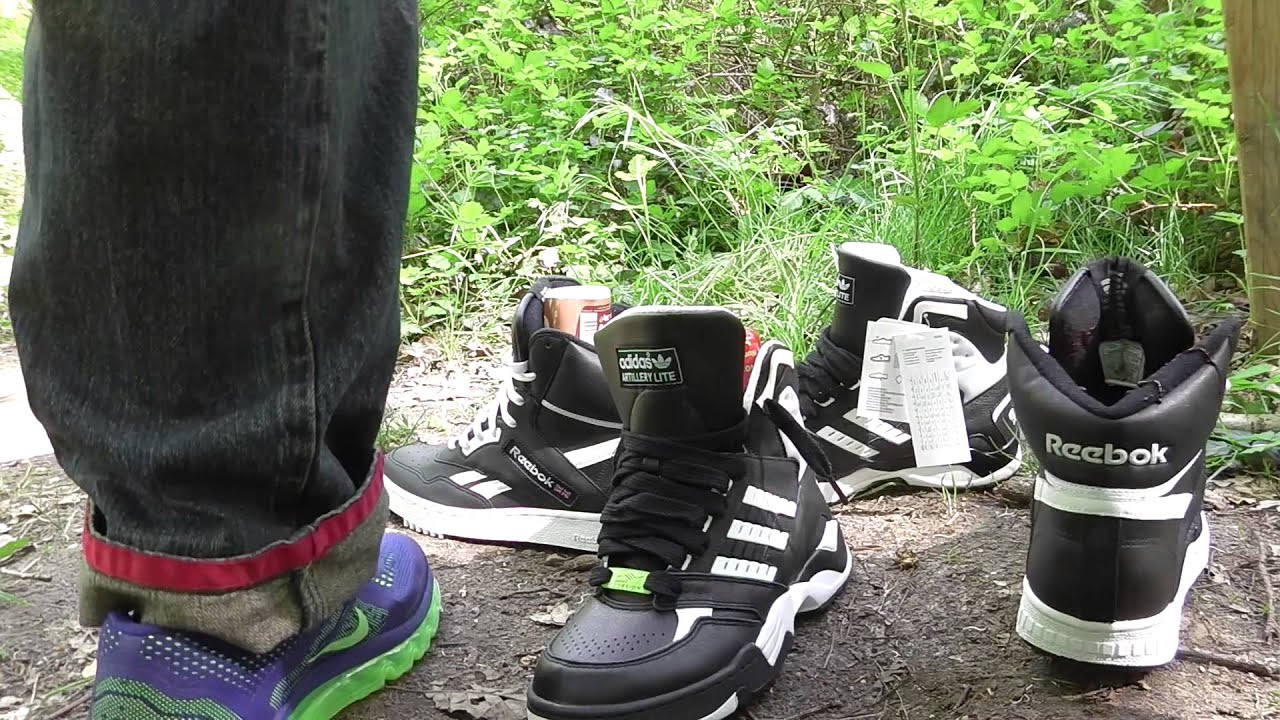 Reebok BB 4600 & Adidas ARTILLERY LITE get messy