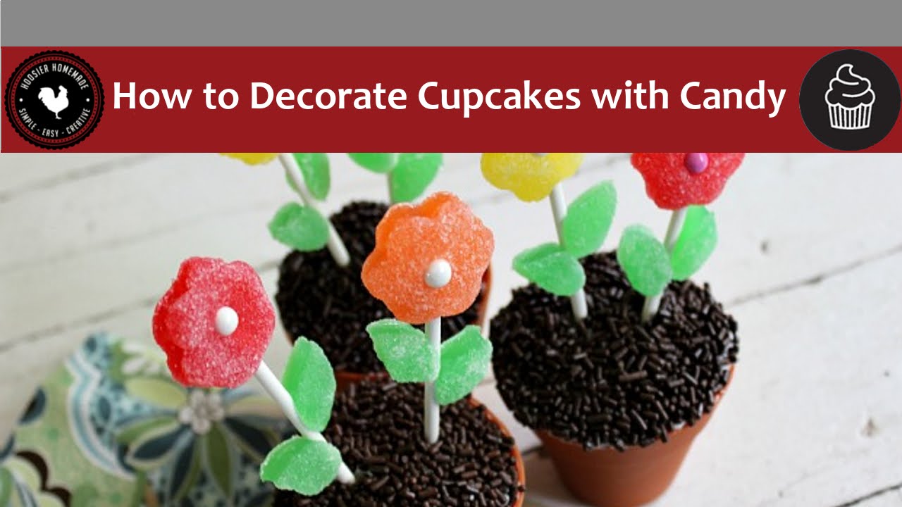 How to Decorate Cupcakes with Candy - Cupcake Boot Camp - 4