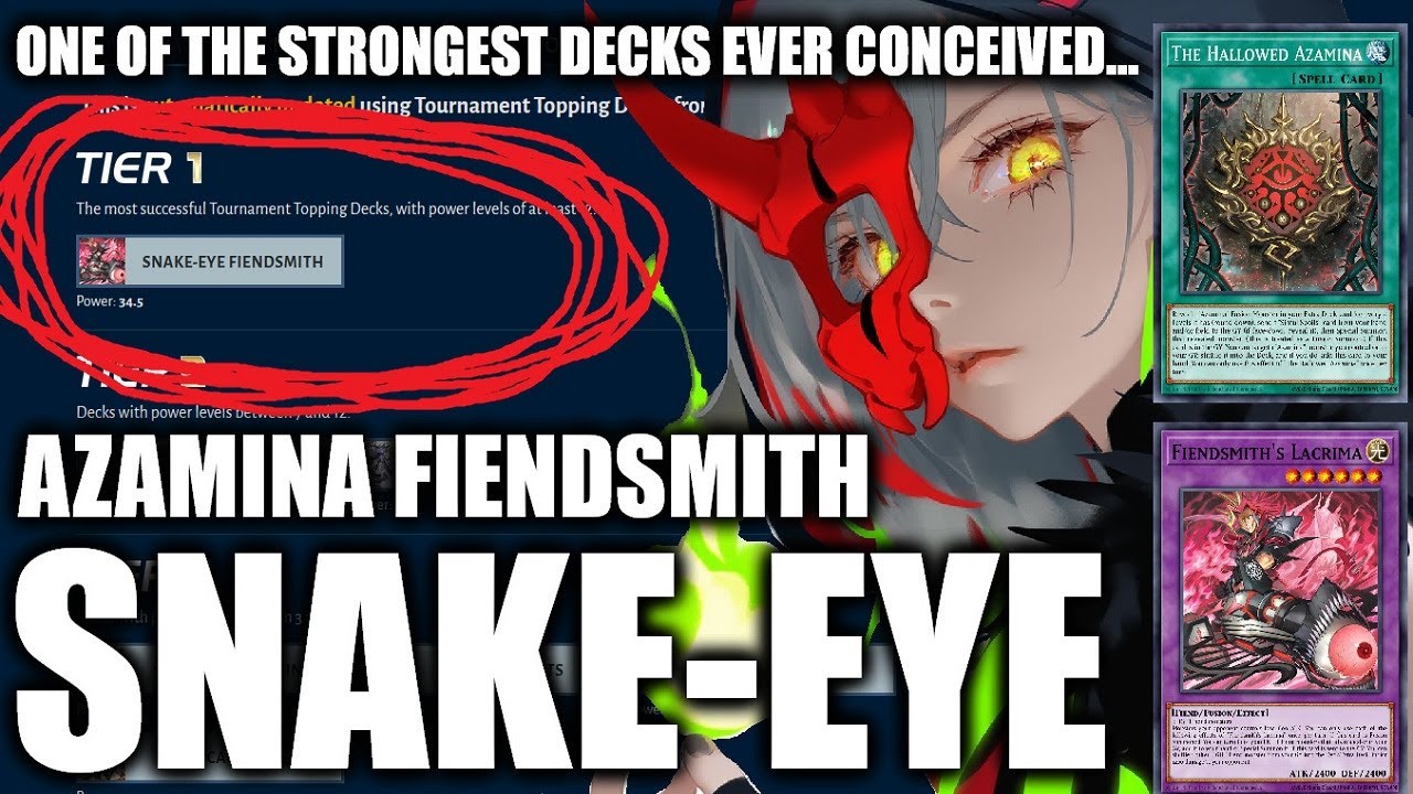 (Master Duel) - MOST POWERFUL DECK ON LADDER - Snake-Eyes Azamina Fiendsmith (March 2025)