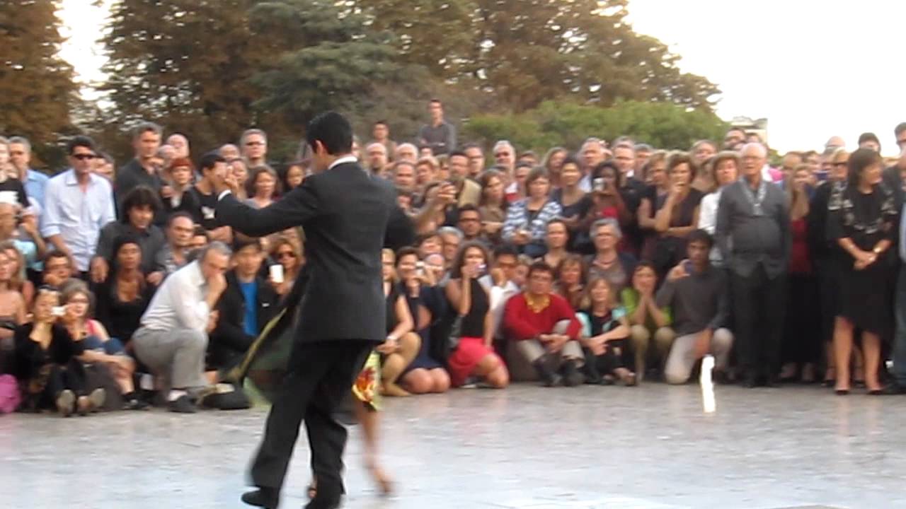 María Inés Bogado y Sebastián Jiménez en París sept de 2011 1/3
