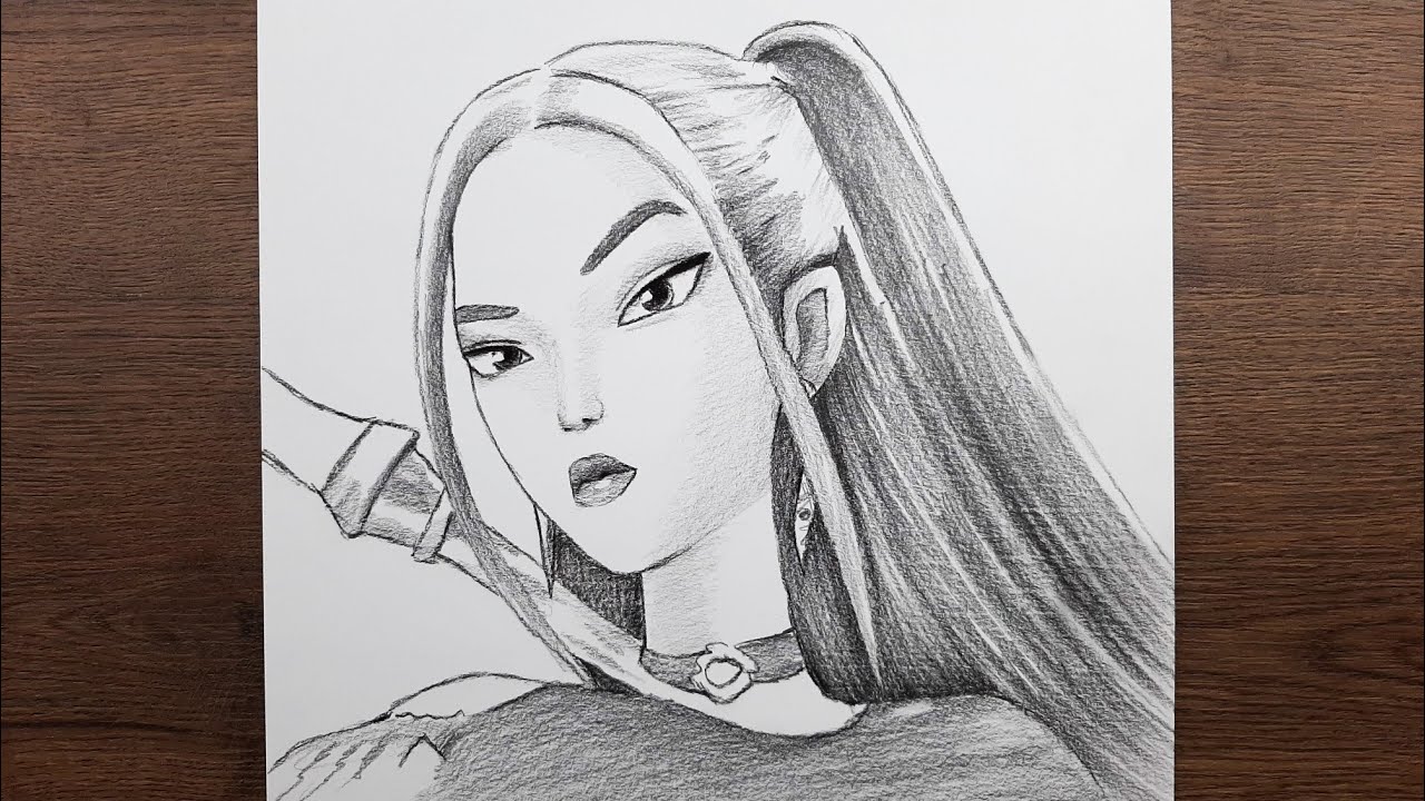 Kpop Demon Hunters, Mira adım adım nasıl çizilir