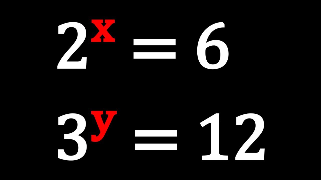 Let's Solve Another Nice Exponential Equation