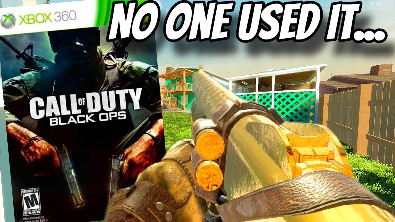 Black Ops 1 Stakeout Was The Worst Shotty Ever! COD BO1 Xbox 360
