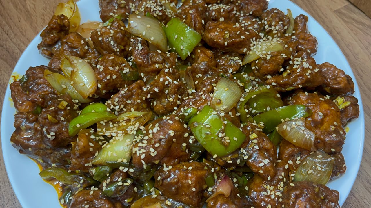 Thoda desi thoda Chinese chicken chilli recipe 