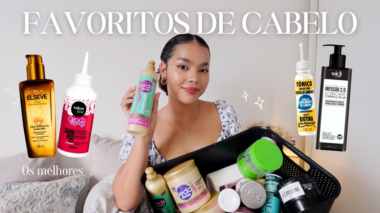 Meus produtos de cabelo favoritos do momento 🤩|*tudo que uso no meu cabelo atualmente*