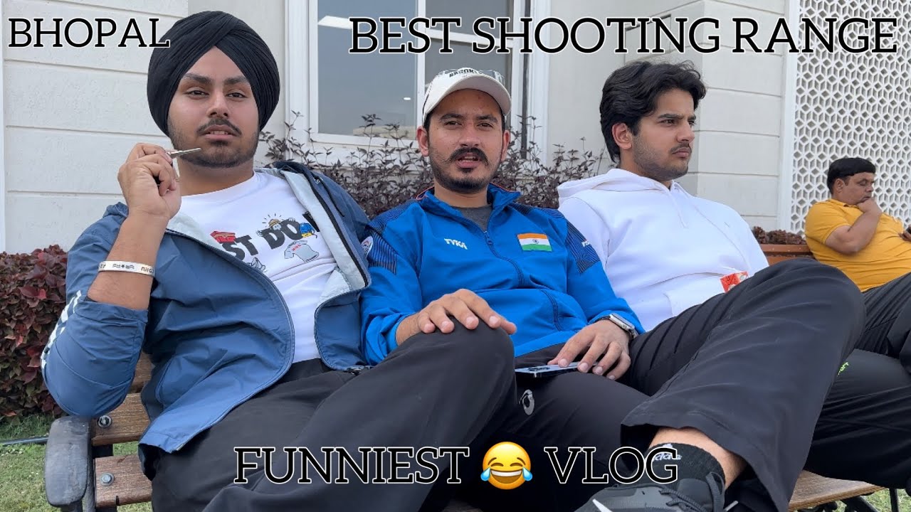 Vlog-21 BHOPAL MP STATE SHOOTING ACADEMY || TRANING DAY || BEST SHOOTING RANGE ||