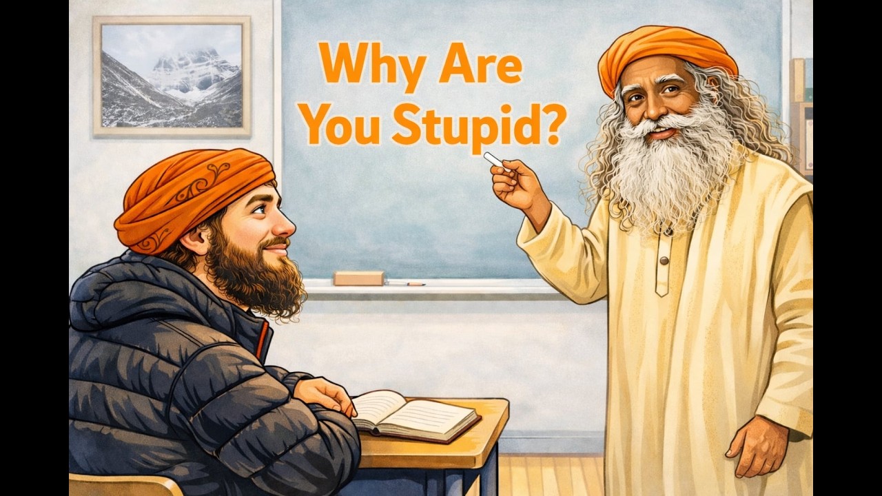 Sadhguru Says YOU'RE Stupid | Sadhguru Class