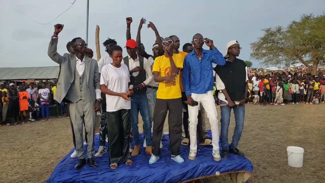 Bentiu super stars performance in Bentiu IDP camp