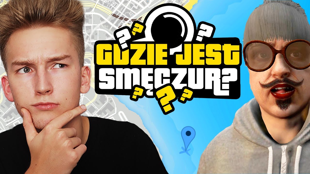 GTA V - GDZIE jest SMĘCZUR? #2 - PANI BOŻENKA! 🧔🏻