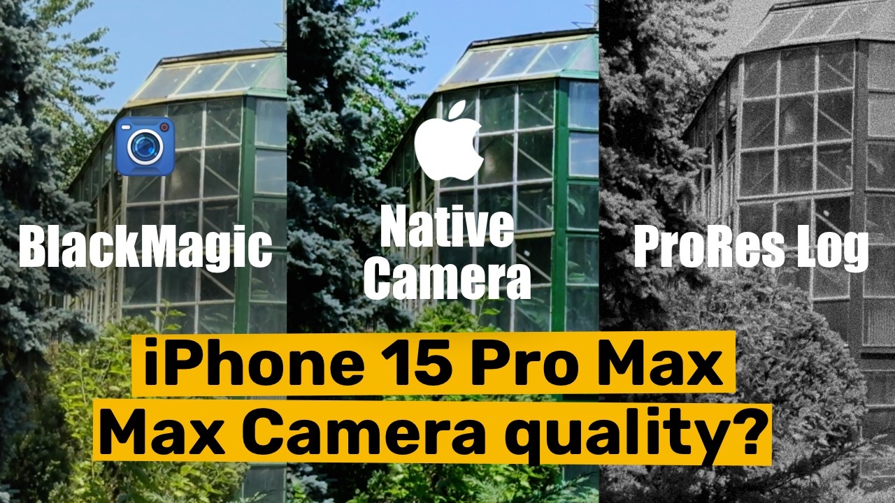 Por&oacute;wnanie dziennika Apple ProRes! Test jakości materiału filmowego + aplikacja Black Magic ProRe...