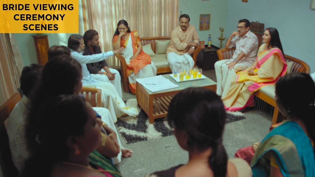 Bride viewing ceremony scenes in Alamara  | Malayalam Movie | SunnyWayne | AditiRavi | 4K Movies