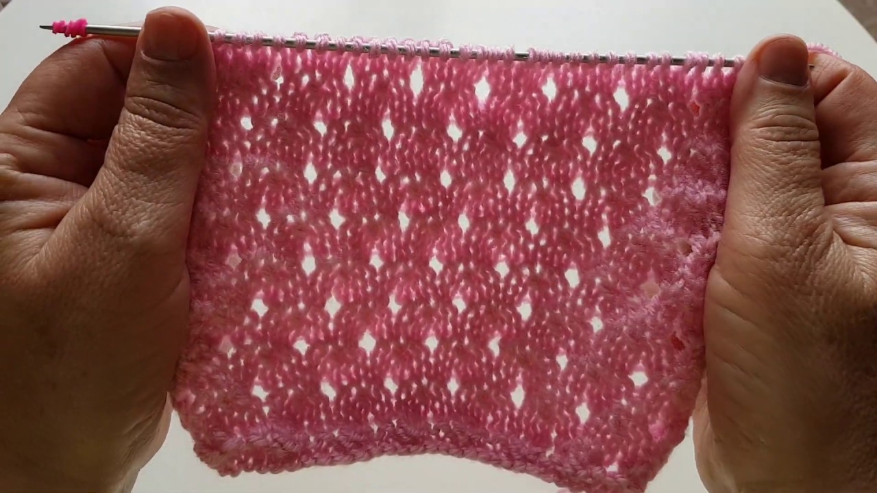 Strickmuster sehr zart und schön!