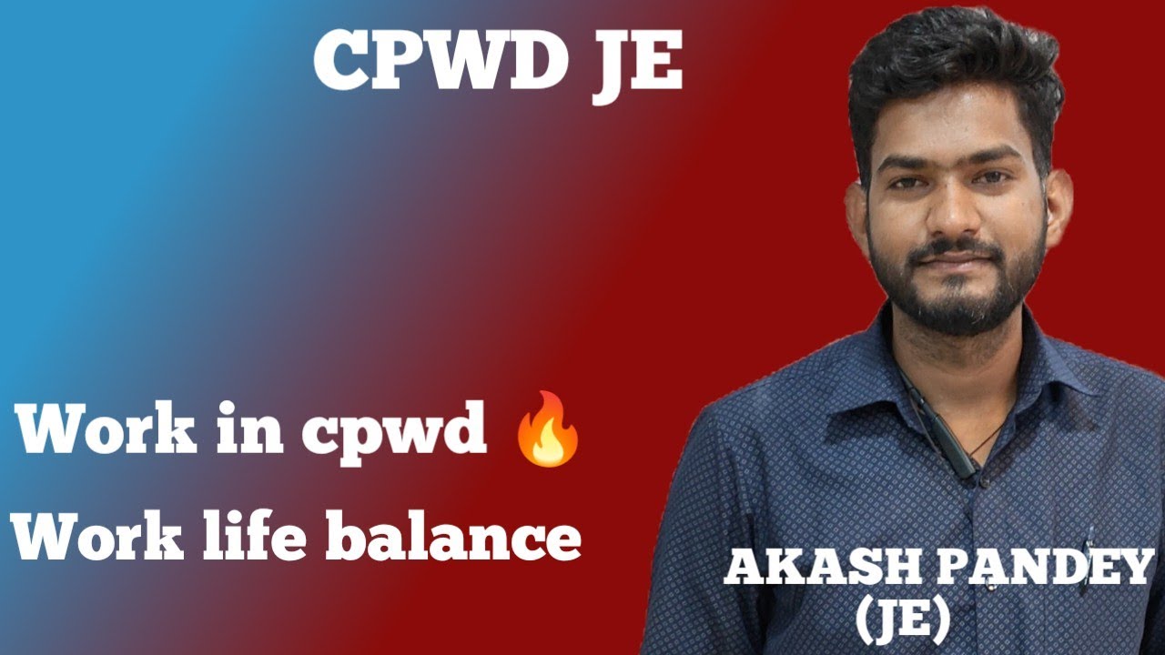Life in cpwd as a je ( casual video ) | watch at your own risk and time | SSC JE 2024