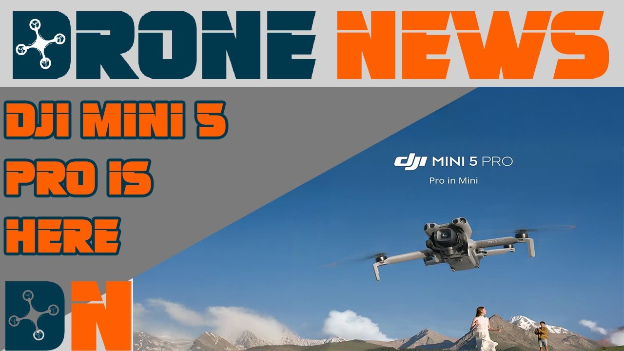 Drone News UK &ndash; DJI Mini 5 Pro Leaks, Russian Drone Incursions & UK Airspace Lockdowns