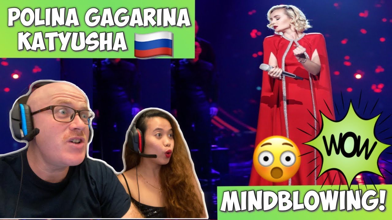 POLINA GAGARINA KATYUSHA (Катюша) | REACTION! MINDBLOWING 😱🇷🇺