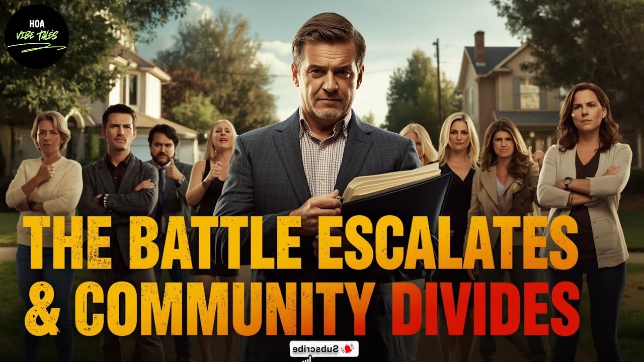 The Battle Escalates and the Community Divides | HOA STORIES | HOA VIBES TALES | Hoa 