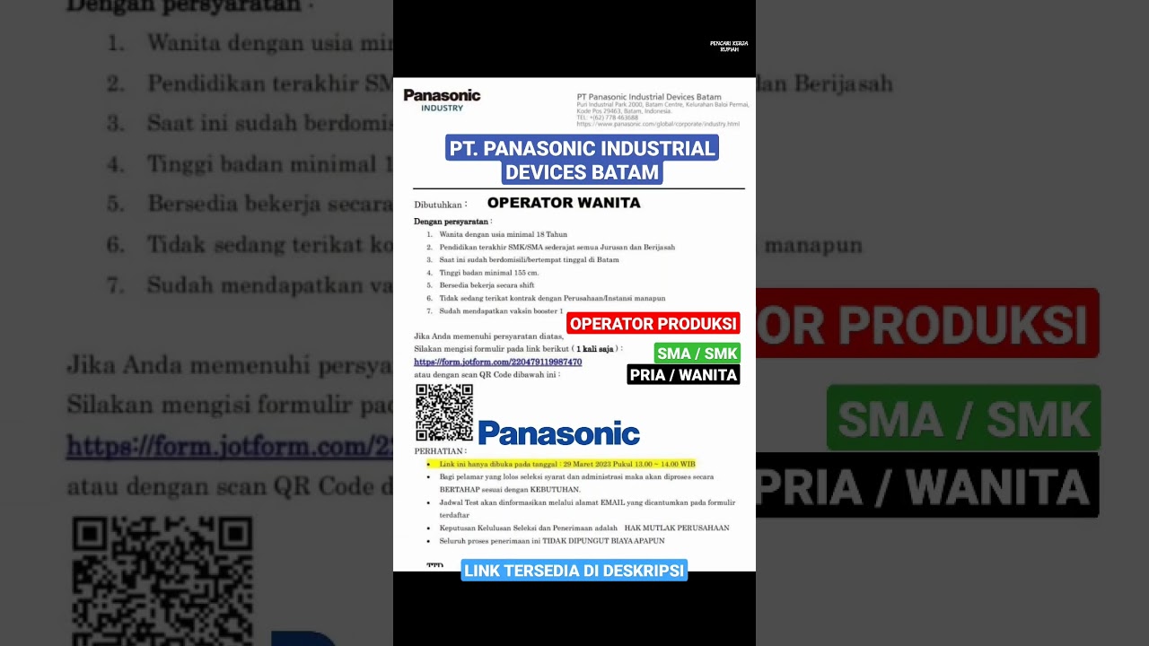 #shorts operator produksi batam hari ini