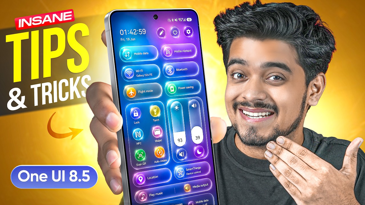 Samsung OneUI 8.5 UPDATE 🤯&nbsp;Best Hidden Tips & Trick You NEED to Know 😱