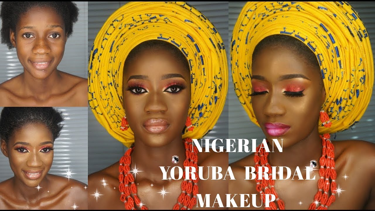 How To: NIGERIAN YORUBA TRADITIONAL BRIDAL MAKEUP TUTORIAL