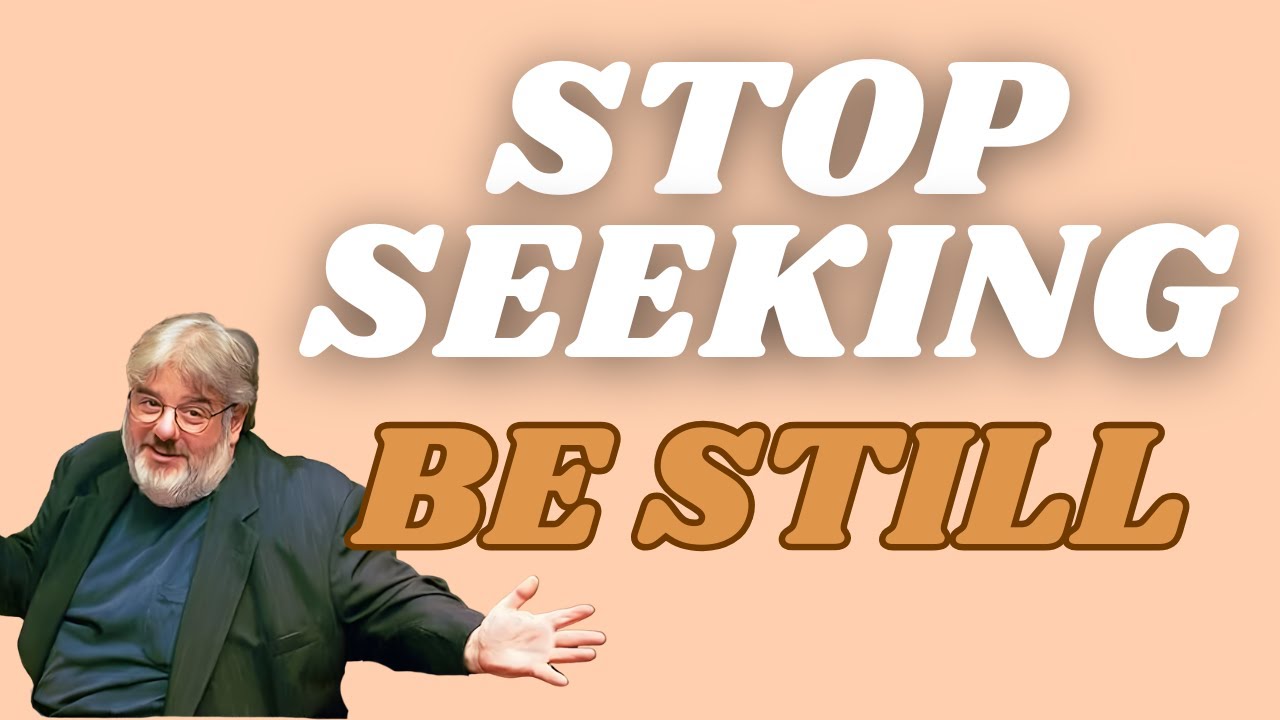 WHY SEEKING GOD KEEPS YOU FROM PEACE — AND WHAT FINALLY ENDS THE SEARCH