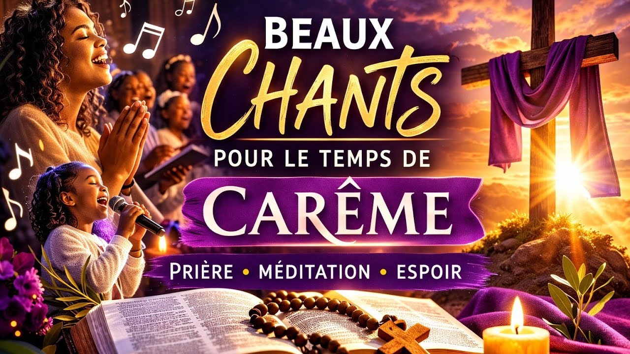 Les Plus Beaux Chants de Carême 🌿 Musique Chrétienne pour un Temps de Prière