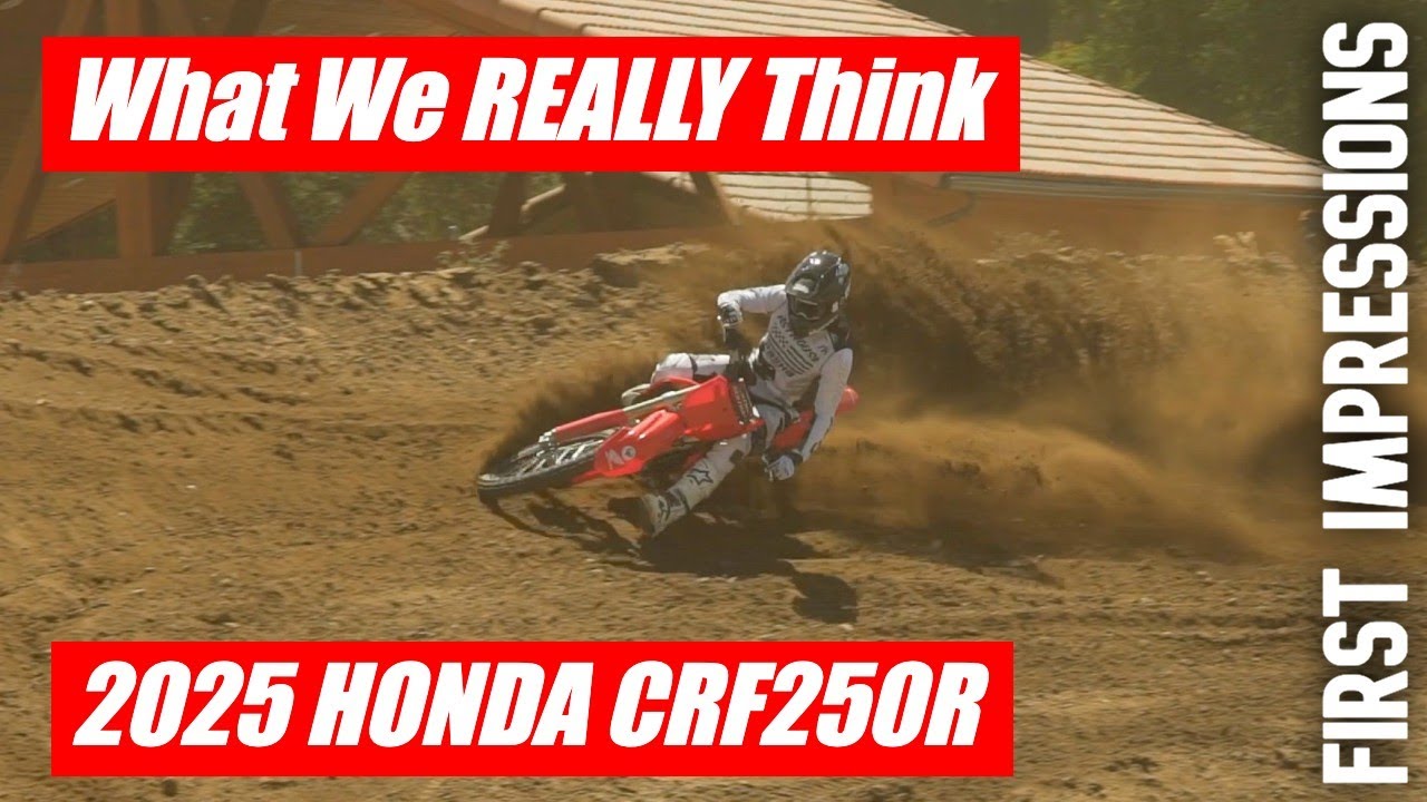 What It REALLY Feels Like - 2025 Honda CRF250 | Whiskey Throttle Media