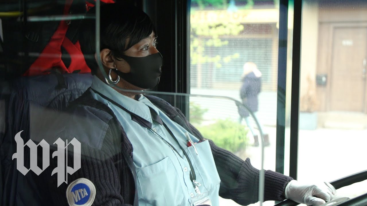 NYC bus drivers risk their health to keep city moving through pandemic