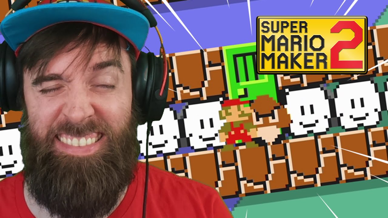 The Most Unbelievably, Incredibly Stressful Situation Ever [SUPER MARIO MAKER 2] [LIVE]