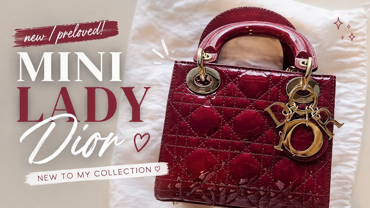 Mini Lady Dior | NEW/PRELOVED BAG! ✨️ |