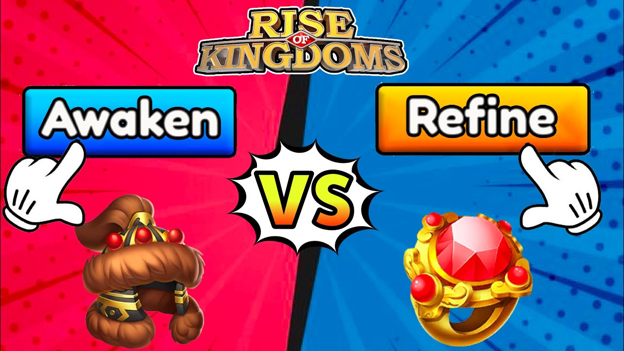 Should Your Refine OR Awaken Equipment? | Rise of Kingdoms
