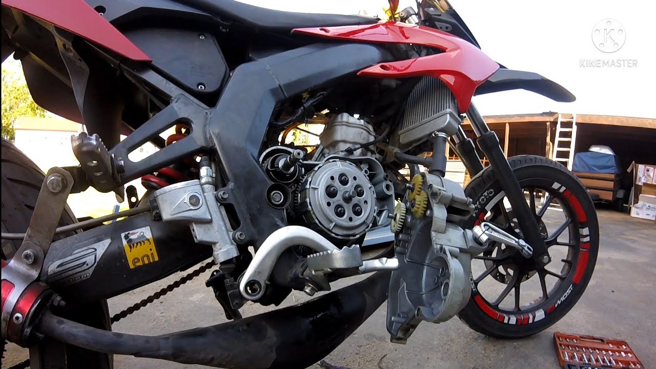demontage carter de derbi euro 3