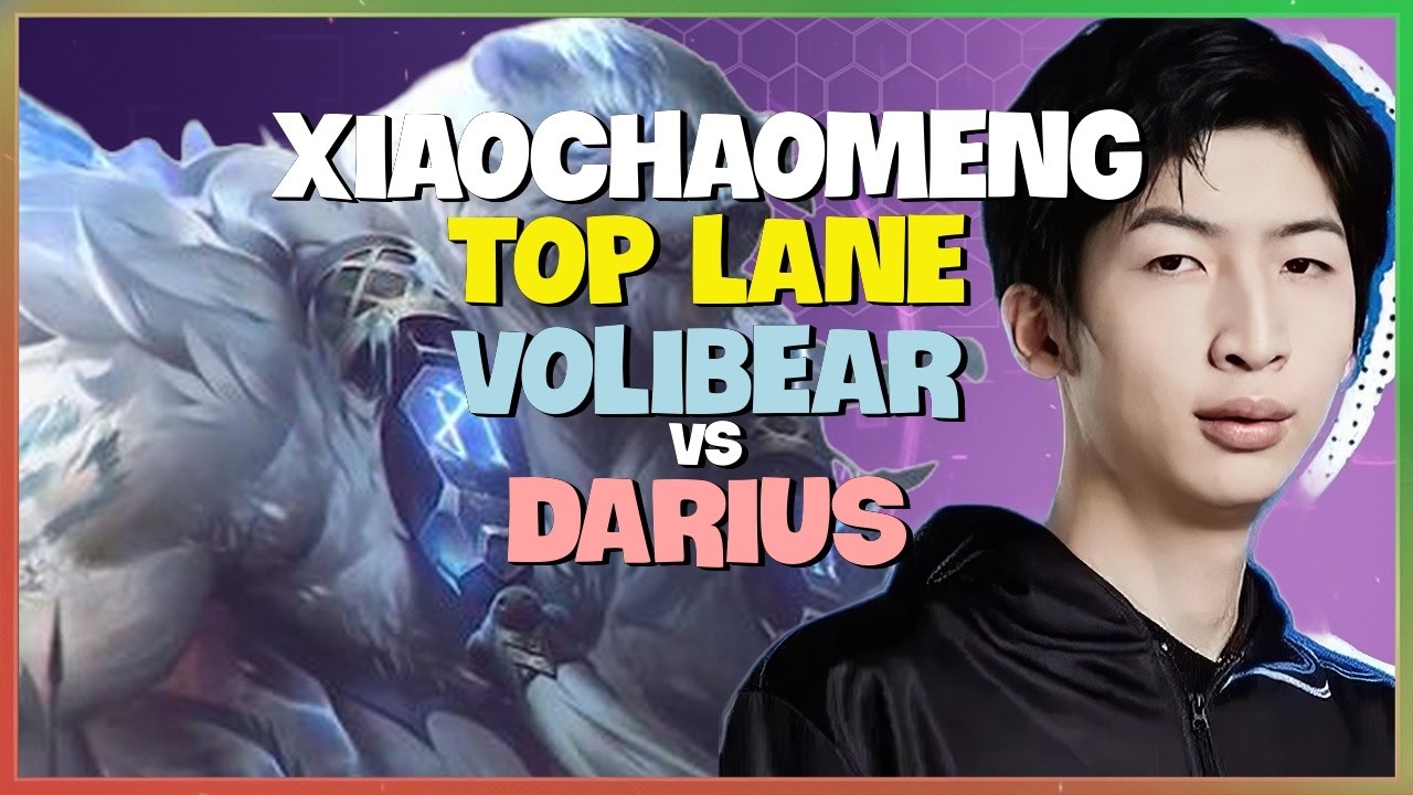 XiaoChaoMeng Volibear : This Dude is CRUSHING the Darius Matchup on the Super Server