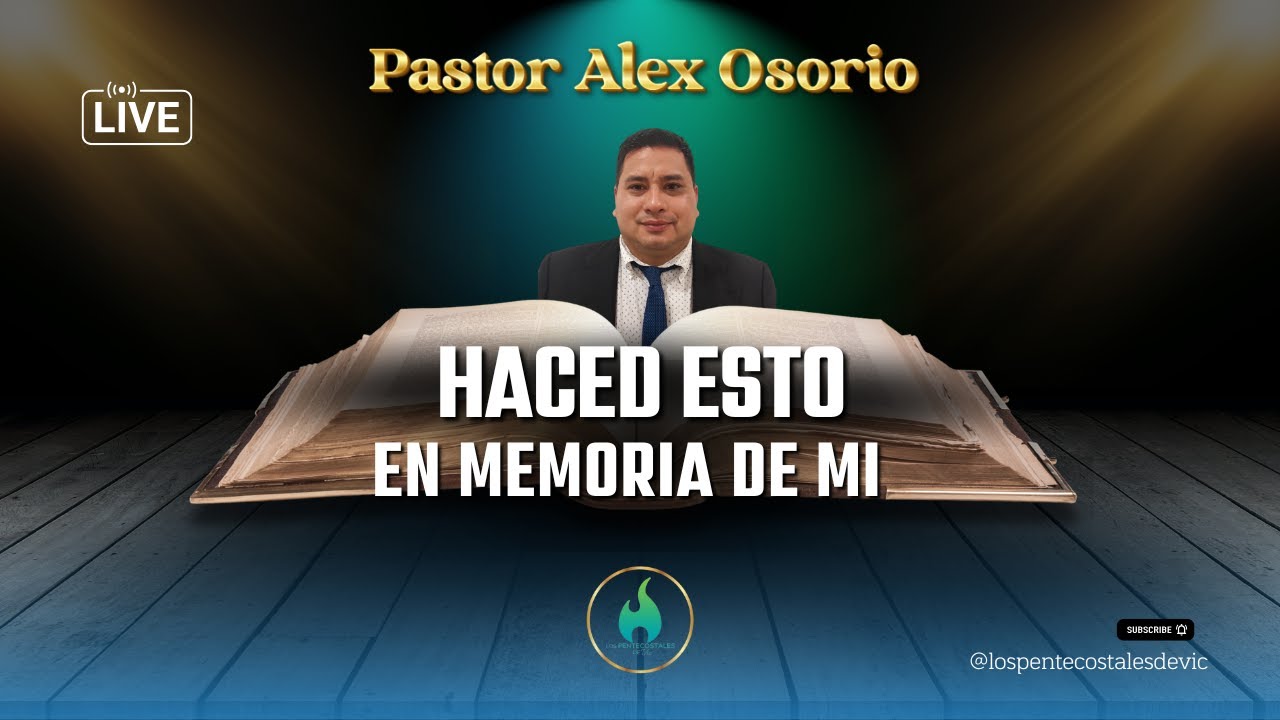 HACED ESTO EN MEMORIA DE MI