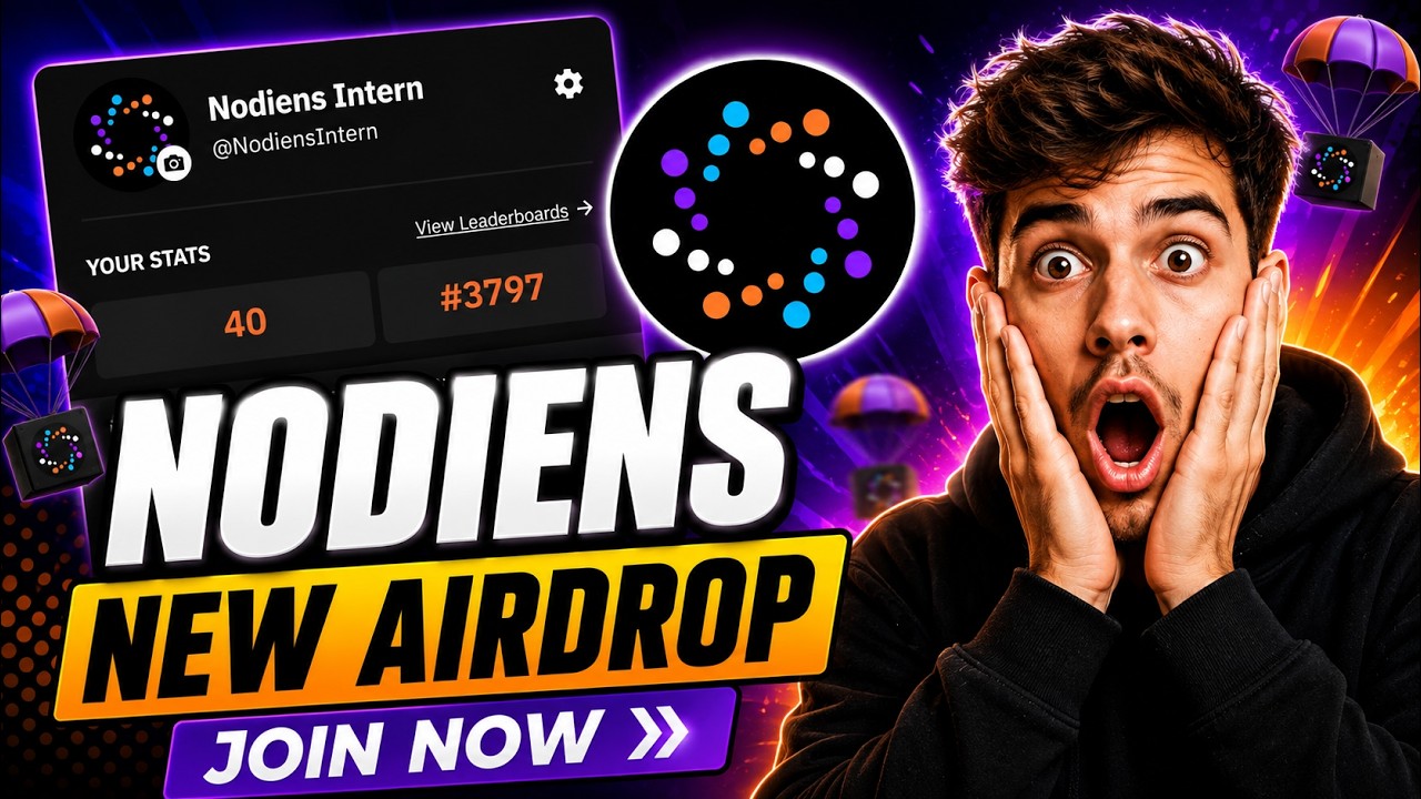 Nodiens Airdrop Guide | Join Early & Earn Points | New Airdrop