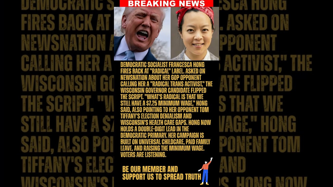 BREAKING: MIC DROP! Democratic socialist gubernatorial candidate Francesca Hong DESTROYS her MAGA