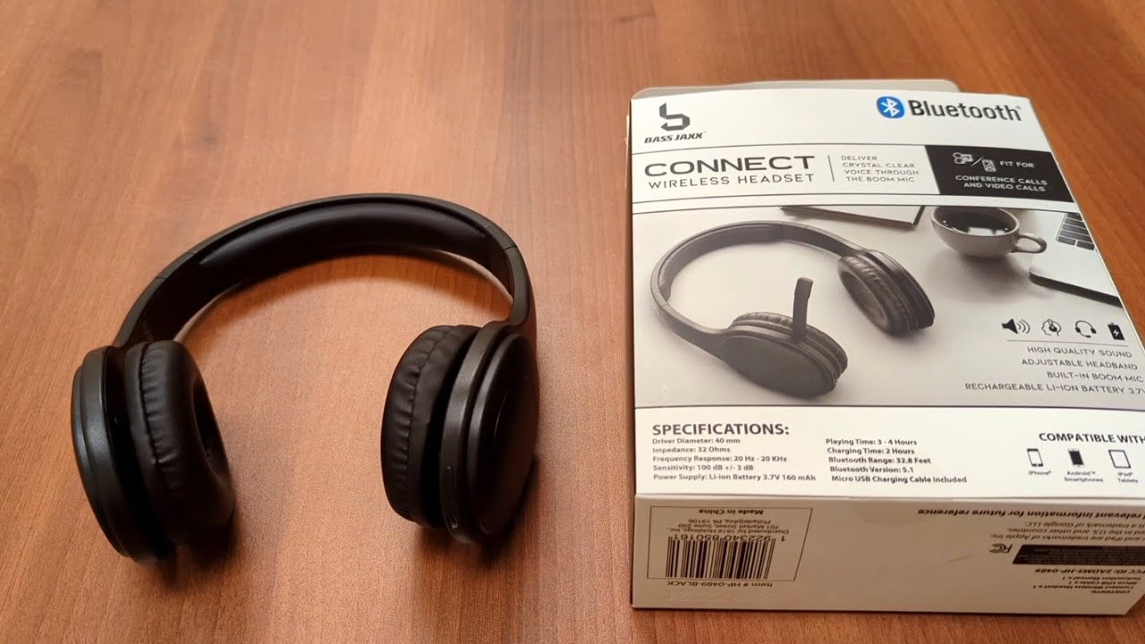 Bass Jaxx CONNECT office headset review