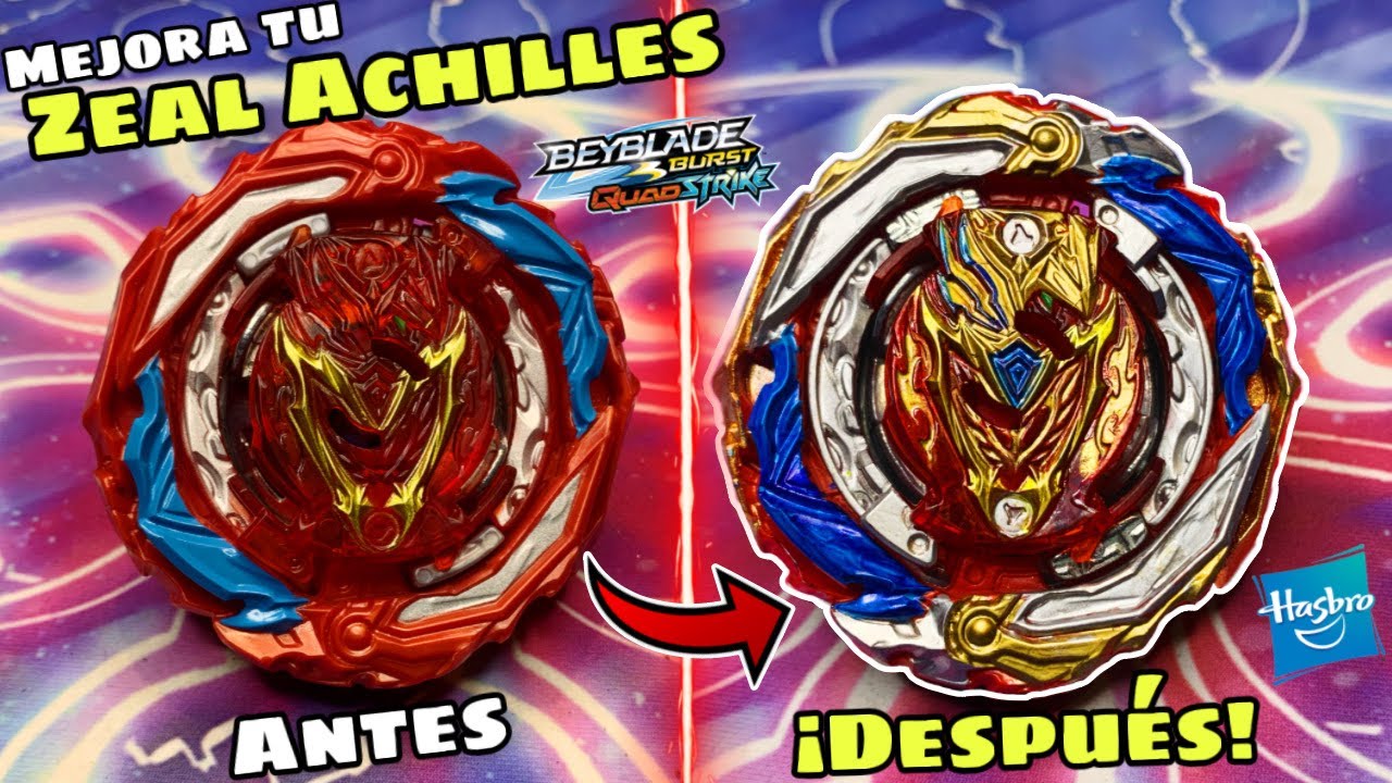 MEJORA TU ACHILLES HASBRO, Beyblade Burst Quadstrike | NeozBey