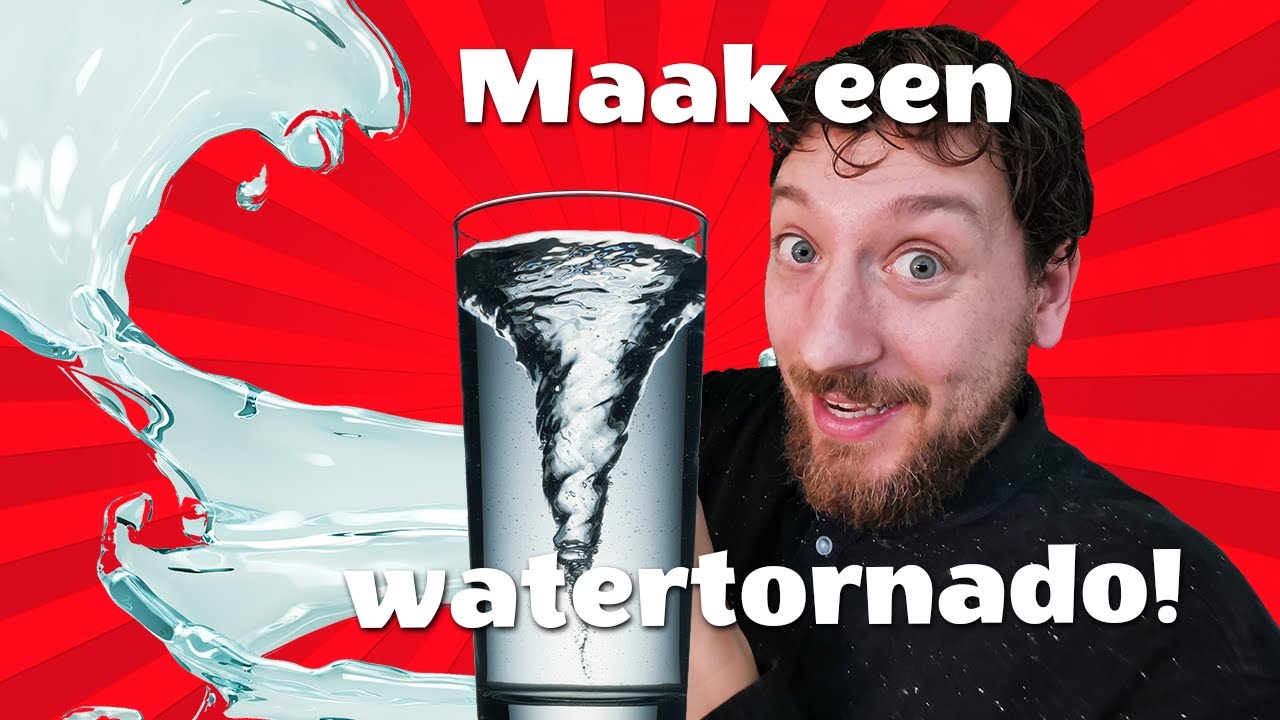 Hoe maak je een draaikolk?