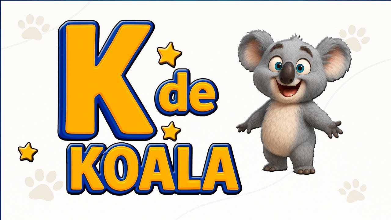 Aprende la Letra K con Koala | Vídeo Educativo de Abecedario para Niños