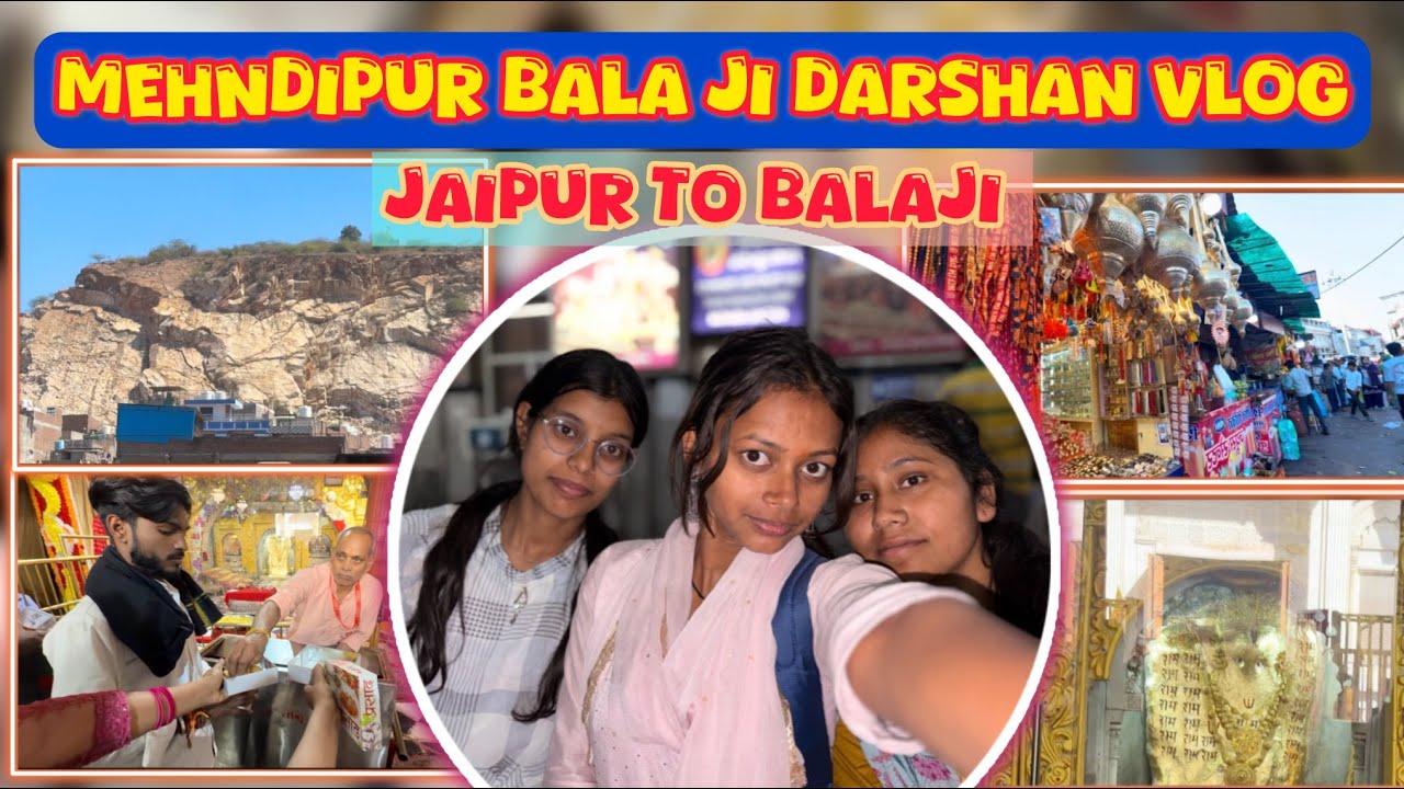 Jaipur to Mehendipur Balaji | Full Travel + Darshan Vlog | Must Watc