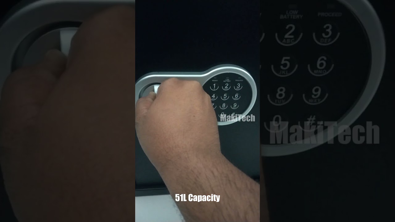 Amazon Basics Digital Safe With Electronic Keypad Locker | Makitech| Unboxing #makitech